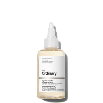 glycolic acid 7% exfoliating toner